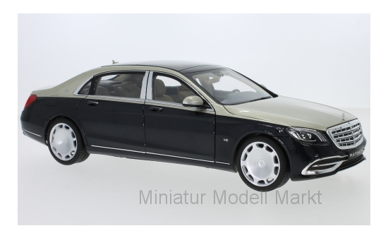 Norev B66960615 Mercedes Maybach S 650 (X222), metallic-hellbeige/metallic-dunkelblau 1:18