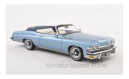 Neo 45811 Buick Le Sabre 2-Door Convertible, hellblau, 1974 - Vorbestellung 1:43