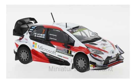 IXO RAM689 Toyota Yaris WRC, No.7, Toyota Gazoo Racing, Microsoft, WRC, Rallye Australien, J-M.Latvala/M.Anttila, 2018 1:43