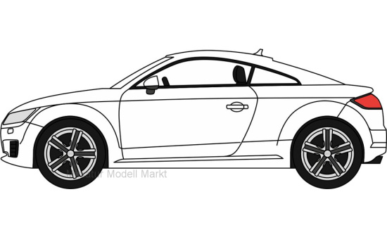 Oxford OXF76TT001 Audi TT - weiss 1:76