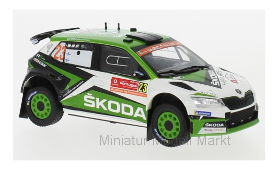 IXO RAM716 Skoda Fabia R5 EVO, No.23, Rallye WM, Rallye Portugal, K.Rovanperä/J.Halttunen, 2019 1:43