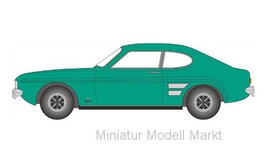 Oxford OXF76CP003 Ford Capri Mk1 - türkis (Metallic) 1:76
