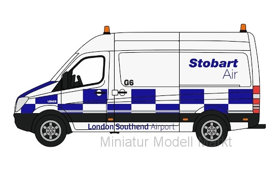 Oxford OXF76MSV001 Mercedes Sprinter Kasten - Stobart Air 1:76