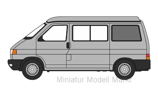 Oxford OXF76T4005 VW T4 Westfalia Camper - silber 1:76