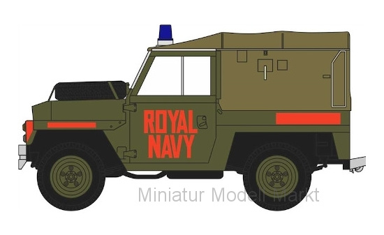 Oxford 76LRL009 Land Rover Lightweight, RHD, Royal Navy 1:76