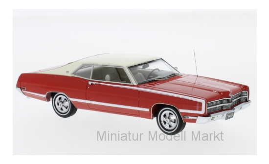 Neo 44721 Ford XL Coupe, rot/hellbeige, 1969 1:43