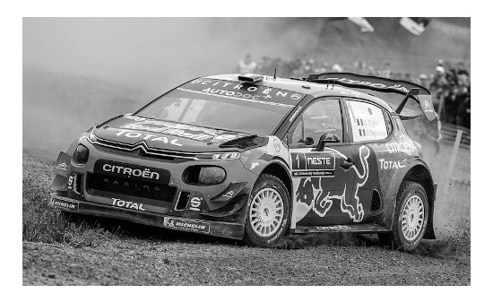 IXO RAM724 Citroen C3 WRC, No.1, Red Bull, WRC, Rallye Finnland, S.Ogier/J.Ingrassia, 2019 1:43