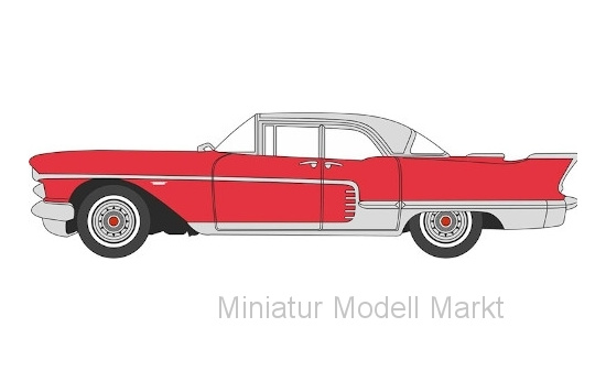 Oxford OXF87CE57002 Cadillac Eldorado Brougham - rot - Vorbestellung 1:87