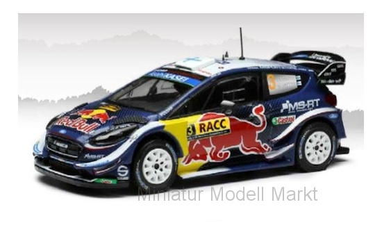 IXO 18RMC042C Ford Fiesta WRC, No.3, Red Bull, Rallye WM, Rallye Catalunya, T.Suninen/M.Markula, 2018 1:18