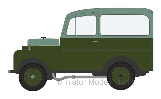 Oxford 43TIC001 Land Rover Tickford, dunkelgrün/grün, RHD - Vorbestellung 1:43