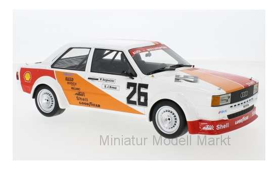 Premium ClassiXXs PCL30225 Audi 80 (B2) Gr.2 - Vallelunga - W.Bergmeister - H-J.Nowak 1:18