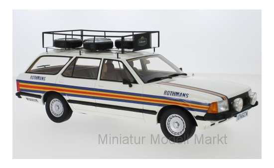 Premium ClassiXXs 30110 Ford Granada MK II Turnier, RHD, Rothmans, Rothmans Rally Team, 1981 1:18