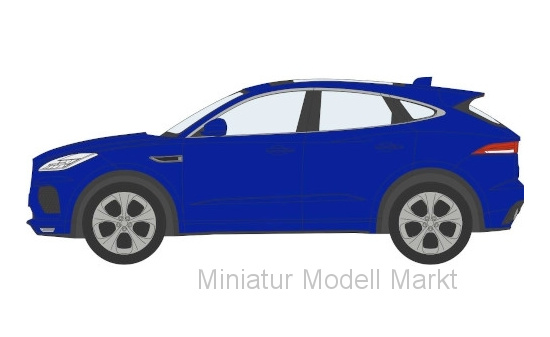 Oxford OXF76JEP001 Jaguar E-Pace - blau (Metallic) 1:76
