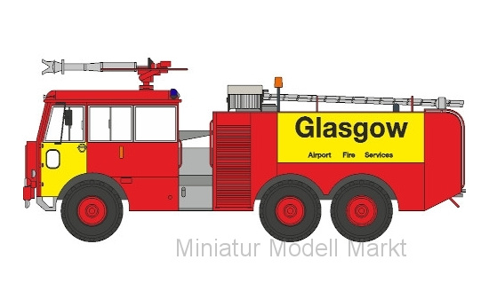 Oxford 76TN006 Thornycroft Nubian, RHD, Glasgow Airport Fire Services 1:76