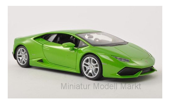 Maisto 31509GREEN Lamborghini Huracan LP 610-4 , hellgrün, 2014 1:24