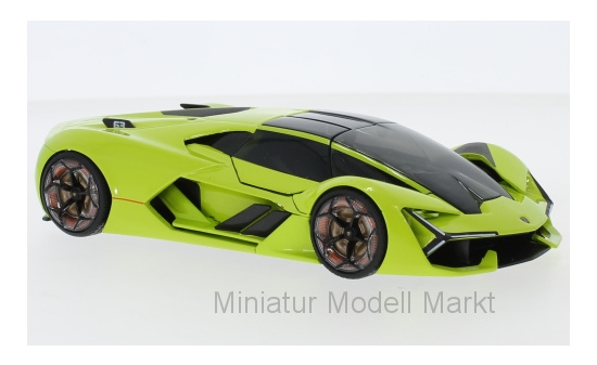 Bburago 18-21094GREEN Lamborghini Terzo Millennio, hellgrün, 2019 1:24