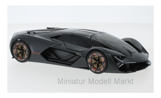 Bburago 18-21094GREY Lamborghini Terzo Millennio, matt-dunkelanthrazit, 2019 1:24