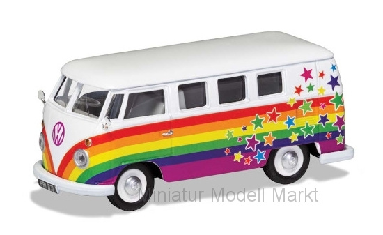 Corgi CC02731 VW T1 Camper, Peace, Love & Wishes 1:43