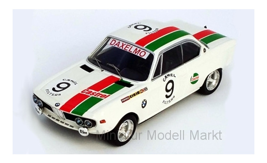 Trofeu RRBE16 BMW 2800 CS, No.9, Castrol, 24h Spa, D.Moorkens/J-L.Haxhe, 1971 1:43