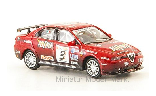 Ricko 38840 Alfa Romeo 156 GTA, No.3, Selenia, N.Larini, 2003 1:87