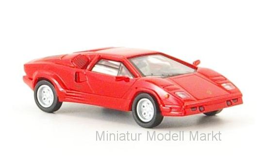 Ricko RIK38441 Lamborghini Countach 25th Anniversary - rot - Vorbestellung 1:87