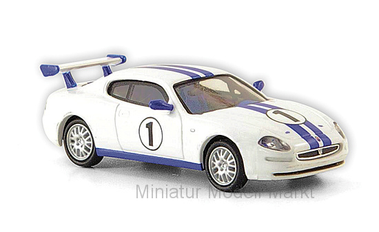 Ricko RIK38808 Maserati 3200 GT Trofeo - weiss , blau 1:87