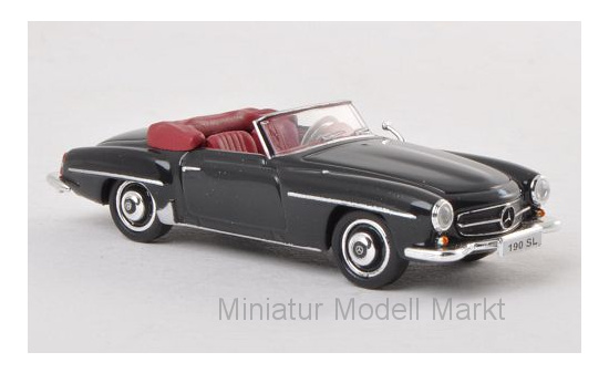 Ricko 38193 Mercedes 190 SL (W121 BII), schwarz 1:87