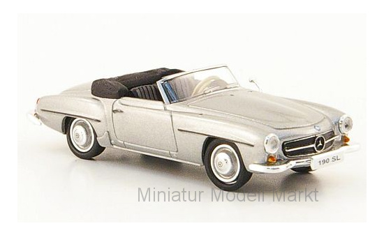 Ricko 38393 Mercedes 190 SL (W121 BII), silber 1:87