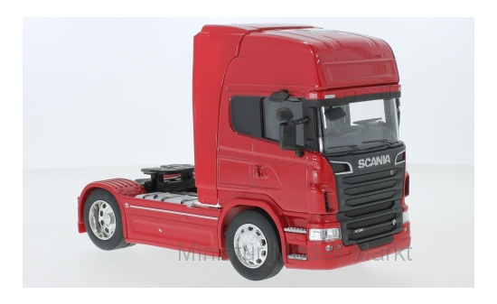 Welly 32670S-Red Scania R730 V8 (4x2), rot 1:32