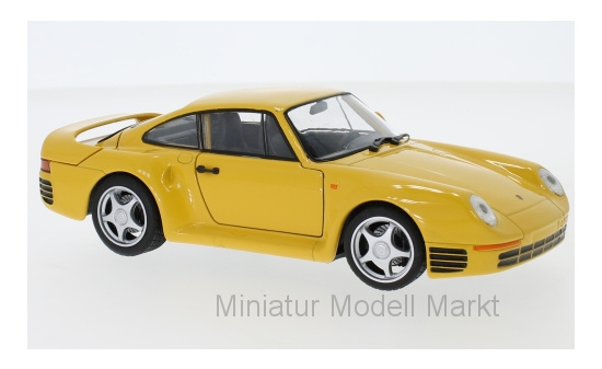 Welly WEL24076YELLOW Porsche 959 - gelb - Vorbestellung 1:24