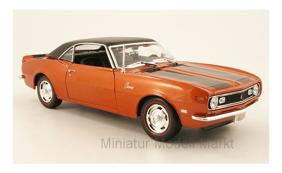 Maisto 31685BRONZE Chevrolet Camaro Z28 , bronze, ohne Vitrine, 1968 1:18