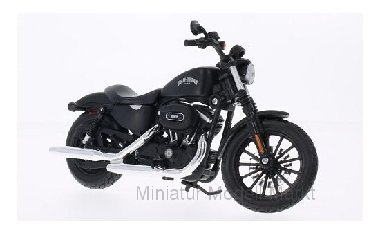 Maisto 32326 Harley Davidson Sportster Iron 883 , matt-schwarz, ohne Vitrine, 2014 1:12