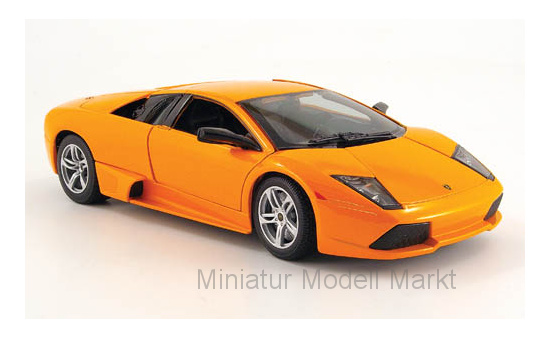 Maisto 31148ORANGE Lamborghini Murcielago LP 640, metallic-orange, ohne Vitrine 1:18