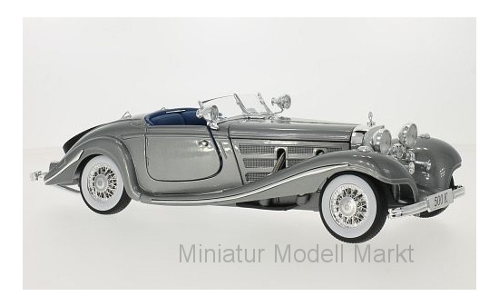 Maisto 36862GREY Mercedes 500 K, silber, 1936 1:18