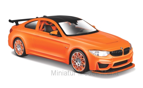 Maisto 31246ORANGE BMW  M4 GTS, orange 1:24