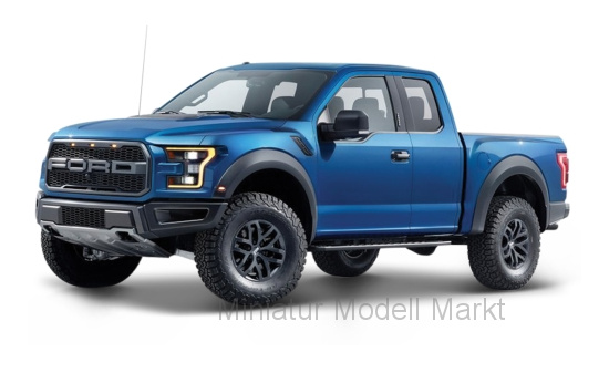 Maisto 31266BLUE Ford Raptor, metallic-blau, 2017 1:24