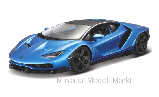 Maisto 31386BLUE Lamborghini Centenario LP 770-4, metallic-blau, 2016 1:18