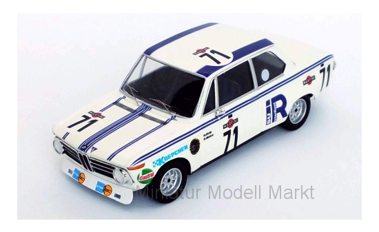 Trofeu RRBE17 BMW 2002, No.71, 24h Spa, H.Hirth/G.Mohrs, 1973 1:43
