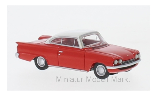 BoS-Models 87646 Ford Consul Capri GT, rot/weiss, RHD, 1963 1:87