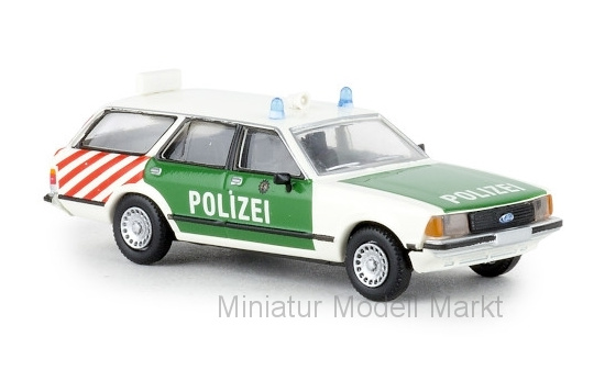 Brekina 19506 Ford Granada II Turnier, Autobahnpolizei Berlin, 1977 1:87