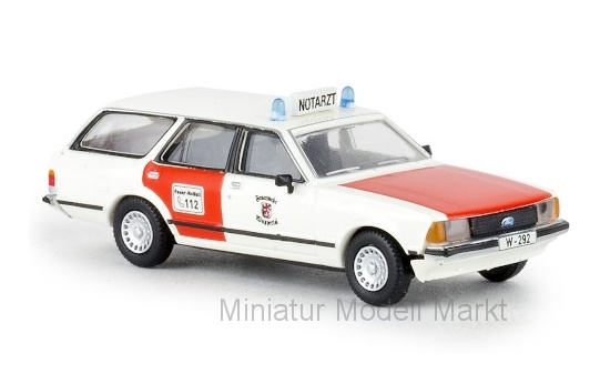 Brekina 19508 Ford Granada II Turnier, Feuerwehr Wuppertal, 1977 1:87