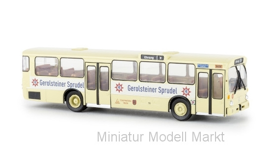 Brekina 50782 Mercedes O 305 Stadtbus, Trier - Gerolsteiner Sprudel, 1972 1:87