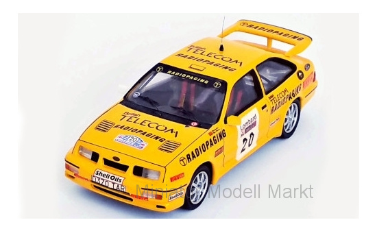 Trofeu RRUK37 Ford Sierra RS Cosworth, No.20, British Telecom Radiopaging, Rallye WM, RAC Rallye, M.Lovell/R.Freeman, 1987 1:43