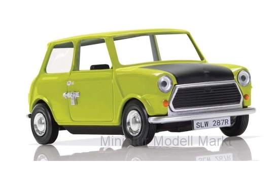 Corgi CC82115 Leyland  Mini 1000, hellgelb/schwarz, Mr. Bean, 30 Years of Mr. Bean 1:36