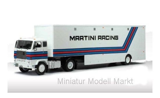 IXO TTR018 Volvo F 88, Martini Racing, Racing Transport 1:43