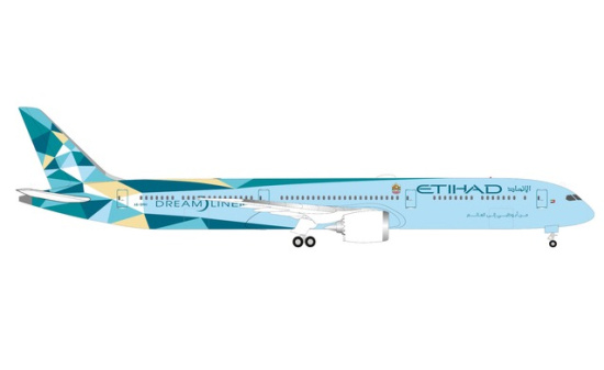 Herpa 534420 Etihad Airways Boeing 787-10 Dreamliner 