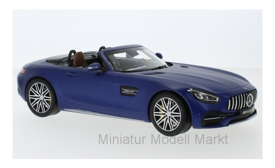 Norev B66960563 Mercedes AMG GT C Roadster (R190), matt-blau, 2017 1:18