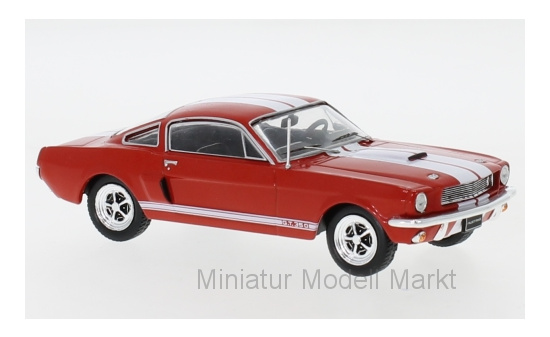 IXO CLC335N Ford Mustang Shelby GT 350, rot/weiss, 1965 1:43