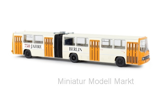 Brekina 59713 Ikarus 280.02 Gelenkbus, BVB Berlin - 750 Jahre Berlin, 1980 1:87