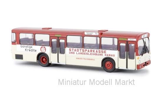 Brekina 50789 Mercedes O 305 Stadtbus, Hanau- Stadtsparkasse, 1972 1:87